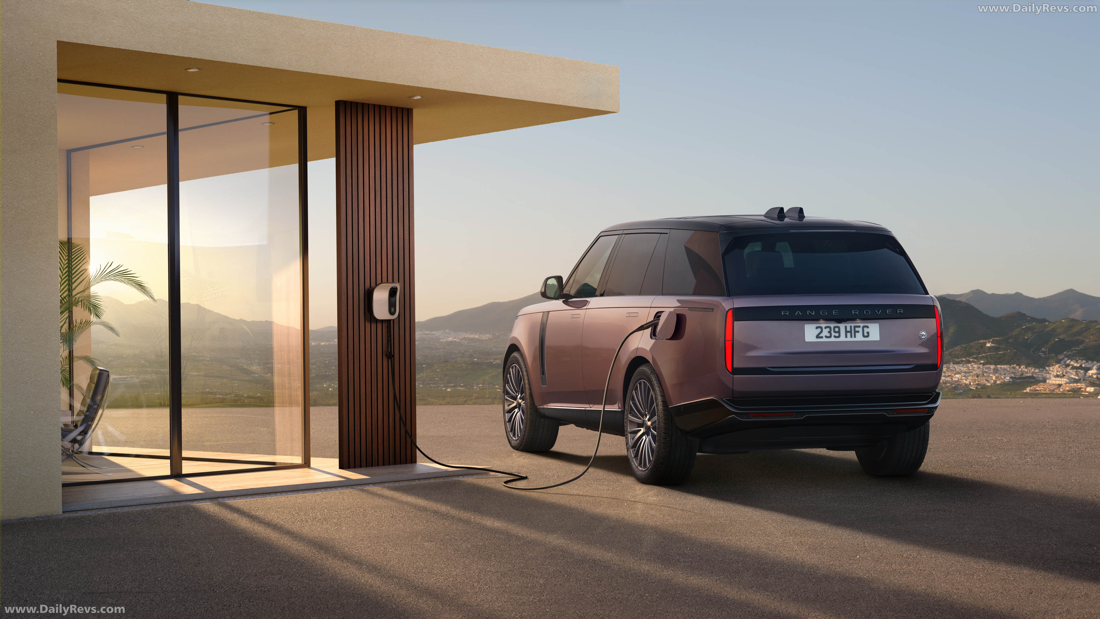 2027 Land Rover Range Rover Electric Rear View